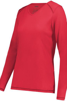 Augusta Sportswear 6847 - Ladies Super Soft Spun Poly Long Sleeve Tee
