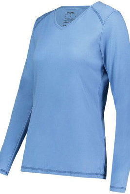 Augusta Sportswear 6847 - Ladies Super Soft Spun Poly Long Sleeve Tee