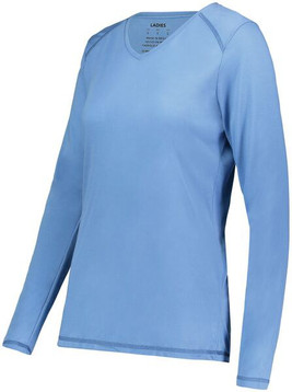 Augusta Sportswear 6847 - Ladies Super Soft Spun Poly Long Sleeve Tee