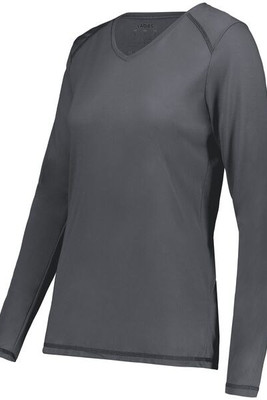 Augusta Sportswear 6847 - Ladies Super Soft Spun Poly Long Sleeve Tee