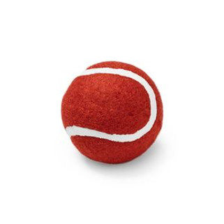 LANZA Balle pour animaux de compagnie en caoutchouc résistant et tissu renforcé - EgotierPro AN1020