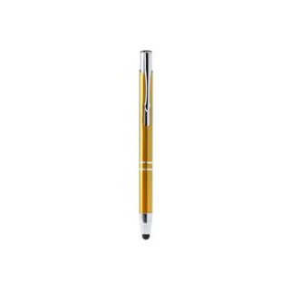KRUGER Stylo à bille avec corps en aluminium et bouton poussoir en finition anodisée - EgotierPro BL8090