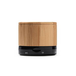 Stamina BS3306 - NERVO Bluetooth Wireless Speaker with Bamboo Body