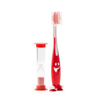MESLER Toothbrush set with sand clock - EgotierPro CI9946