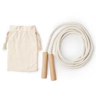 REGINA Have fun with this 280 cm long skipping rope made of cotton - EgotierPro CP7093