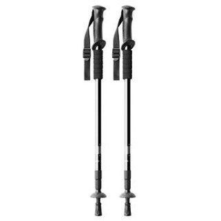 VULCAN Foldable trekking pole set in aluminium with shock absorption - EgotierPro CP7095