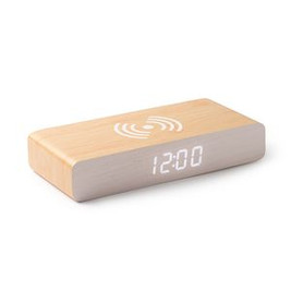 Stamina CR3029 - ICARUS Watch with 5W wireless charger made of MDF wood