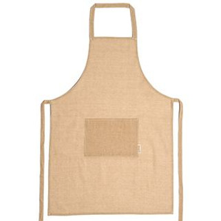 AROLA Apron made of recycled cotton in heather finish - EgotierPro DE9136