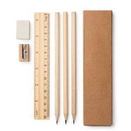 Stamina HW8087 - VERNAK Writing set in natural wood