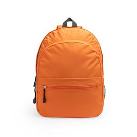WILDE 600D polyester backpack with two main compartments and a front pocket - EgotierPro MO7174
