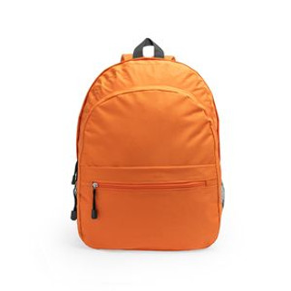 WILDE 600D polyester backpack with two main compartments and a front pocket - EgotierPro MO7174