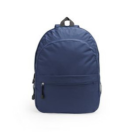 WILDE 600D polyester backpack with two main compartments and a front pocket - EgotierPro MO7174