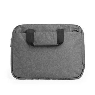 KALMAR Padded document case for your laptop made from 600D RPET recycled polyester in heather finish - EgotierPro PM7500
