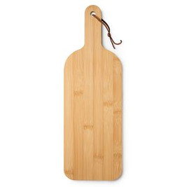 BORAN Bamboo chopping board with grip for easy handling - EgotierPro TC4115