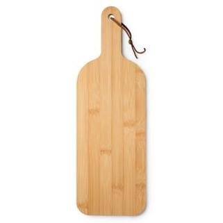 BORAN Bamboo chopping board with grip for easy handling - EgotierPro TC4115