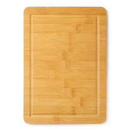 ANGUS Rectangular bamboo chopping board with juice rim - EgotierPro TC4116