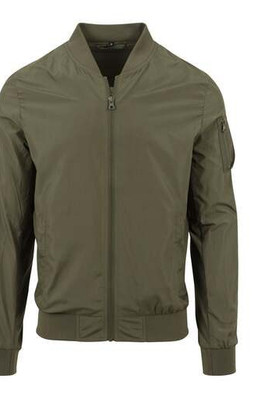 Radsow RBY045 - Men's Classic Ribbed Bomber Jacket with Sleeve Pocket