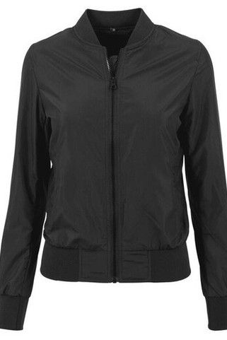 Radsow RBY044 - Womens Casual Bomber Jacket with Side Pockets