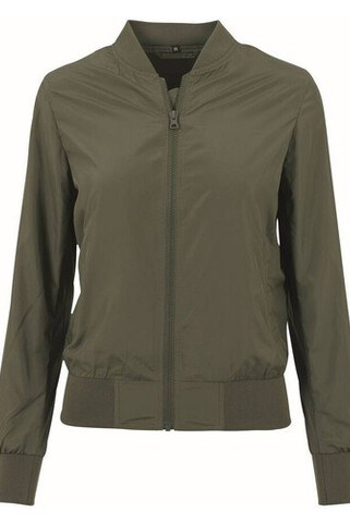 Radsow RBY044 - Womens Casual Bomber Jacket with Side Pockets