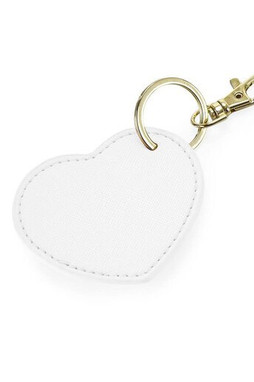 BAG BASE BG746 - Porte-Clés Cœur Élégant en Similicuir