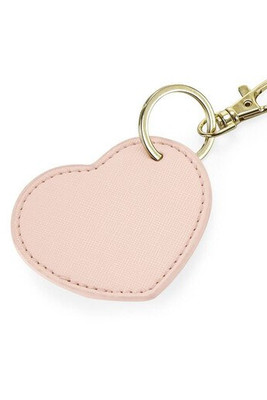 BAG BASE BG746 - Porte-Clés Cœur Élégant en Similicuir
