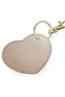 BAG BASE BG746 - Porte-Clés Cœur Élégant en Similicuir