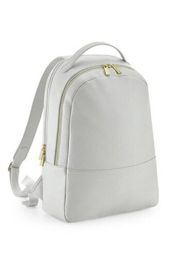 Bag Base BG768 - Luxuriöser Saffiano Rucksack mit Laptopfach