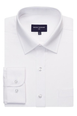 Brook Taverner BT7889 - Chemise Élégante Vulcan en Polyester et Coton