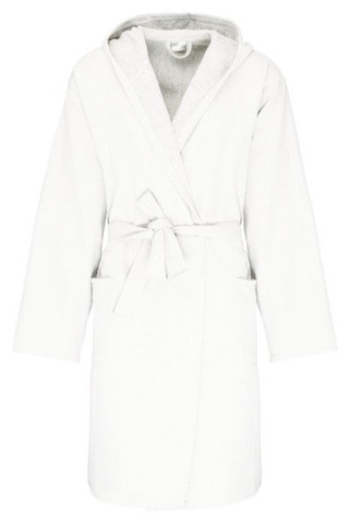 Kariban K140 - Unisex organic hooded bathrobe
