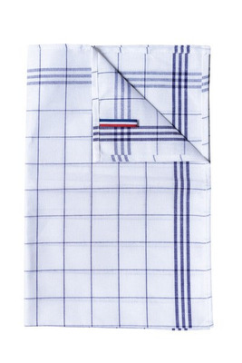 Kariban K136 - Checked glass towel - "Origine France Garantie"
