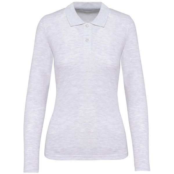 Kariban K244 - Damen Langarm Pique Poloshirt