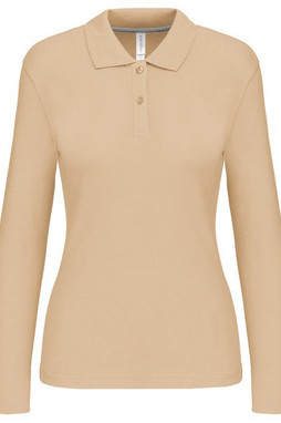 Kariban K244 - DAMES POLO LANGE MOUWEN