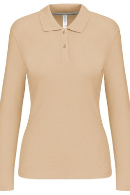 Kariban K244 - Damen Langarm Pique Poloshirt