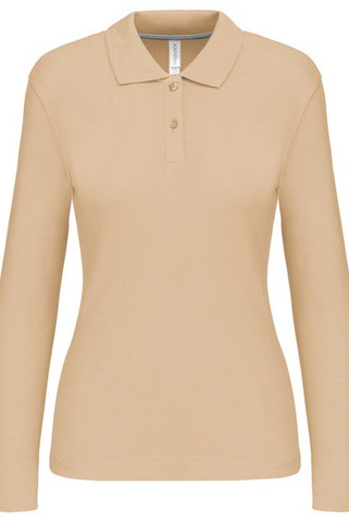 Kariban K244 - LADIES LONG SLEEVE PIQUE POLO SHIRT