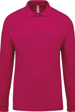 Kariban K256 - Polo piqué manches longues homme