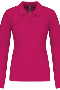 Kariban K257 - Polo piqué manches longues femme