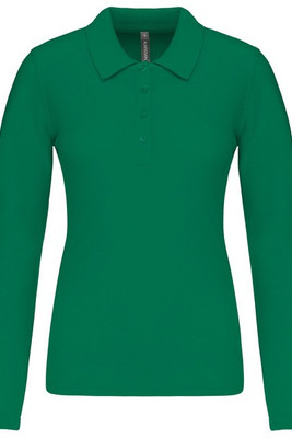 Kariban K257 - Ladies’ long-sleeved piqué polo shirt