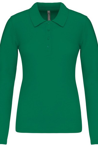 Kariban K257 - Polo piqué manches longues femme