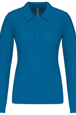 Kariban K257 - Ladies’ long-sleeved piqué polo shirt