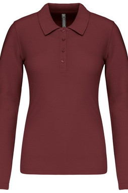 Kariban K257 - Polo piqué manches longues femme