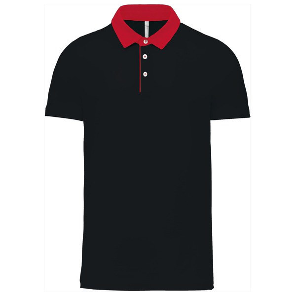 Kariban K260 - Men's two-tone jersey polo shirt