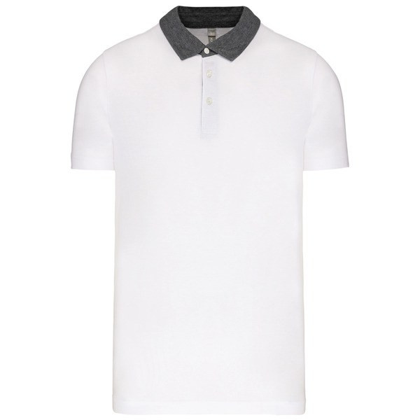 Kariban K260 - Polo jersey bicolore homme