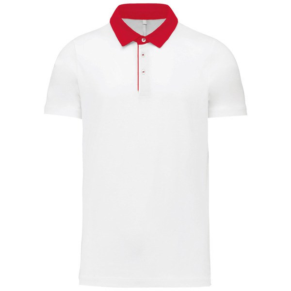 Kariban K260 - Tweekleurige herenpolo jersey