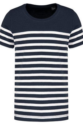 Kariban K3035 - Kids' Organic crew neck sailor T-shirt