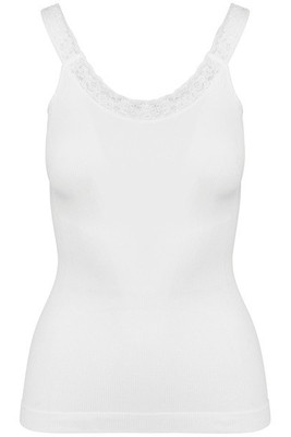 Kariban K3043 - Eco-friendly seamless tank top with lace