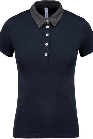 Kariban K261 - Tweekleurige damespolo jersey