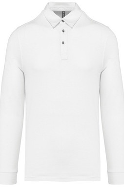 Kariban K264 - Mens long sleeved jersey polo shirt