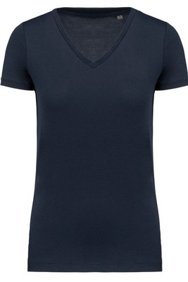 Kariban K3003 - Ladies' Supima® V-neck short sleeve t-shirt