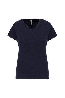 Kariban K3015 - T-shirt de senhora decote V de manga curta