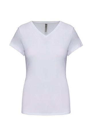 Kariban K3015 - Dames-t-shirt V-hals korte mouwen